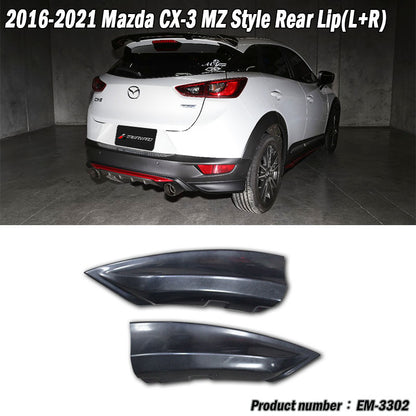 OE款套裝組 前下巴+後下巴+側裙+後飾板 2015-2026 Mazda CX3