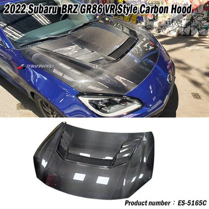 VR款引擎蓋 碳纖維卡夢 Carbon Fiber  2022-2026 Toyota GR86/Subaru BRZ