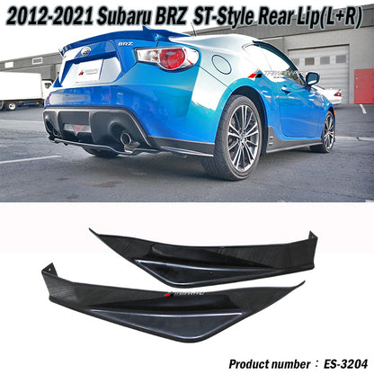 ST款二片式後下巴 2012-2021 Subaru BRZ/Toyota 86/Scion FR-S