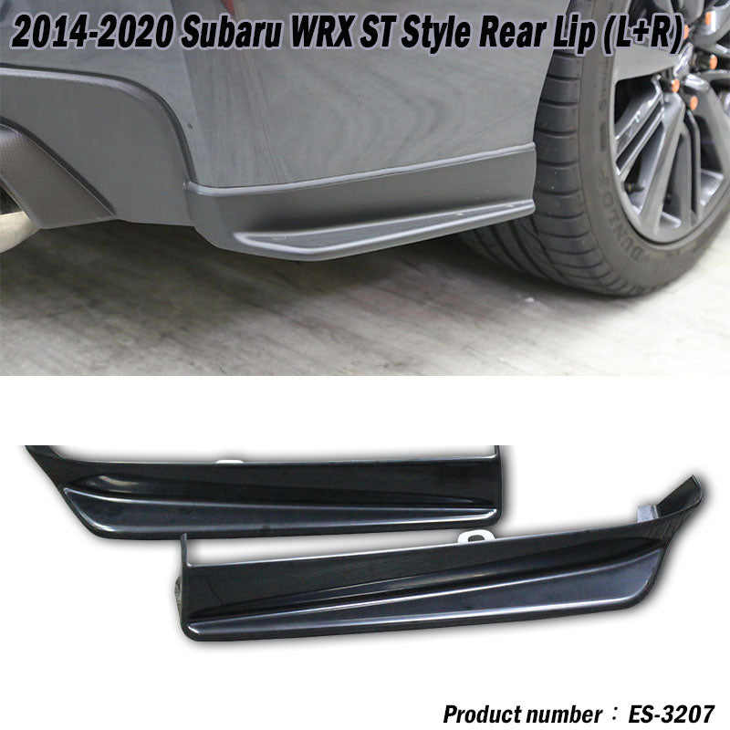 ST款套裝組  ST前下巴(18年樣式)+ST側裙+ST後下巴 2014-2017 Subaru WRX/STI