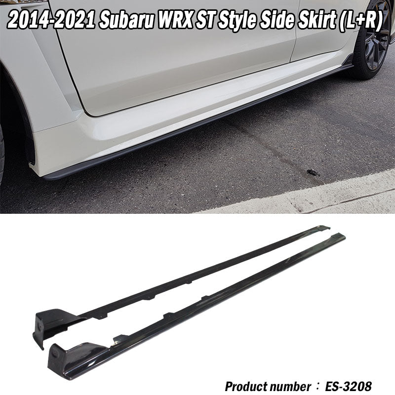 ST款套裝 前下巴+側裙+後下巴+後下擾流板 2018-2021 Subaru WRX/STI