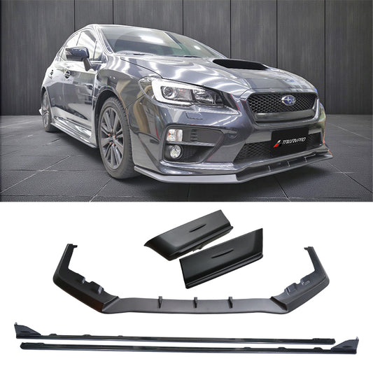 MP款套裝組 MP前下巴+ST側裙+MP後下巴 2014-2017 Subaru WRX/STI
