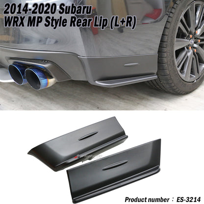 MP款套裝組 MP前下巴+ST側裙+MP後下巴 2014-2017 Subaru WRX/STI