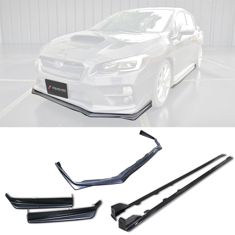 ST款套裝組  ST前下巴(18年樣式)+ST側裙+ST後下巴 2014-2017 Subaru WRX/STI