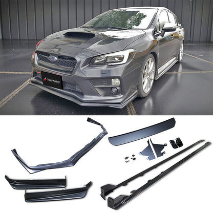 ST款套裝組  ST前下巴(18年樣式)+ST側裙+ST後下巴 2014-2017 Subaru WRX/STI