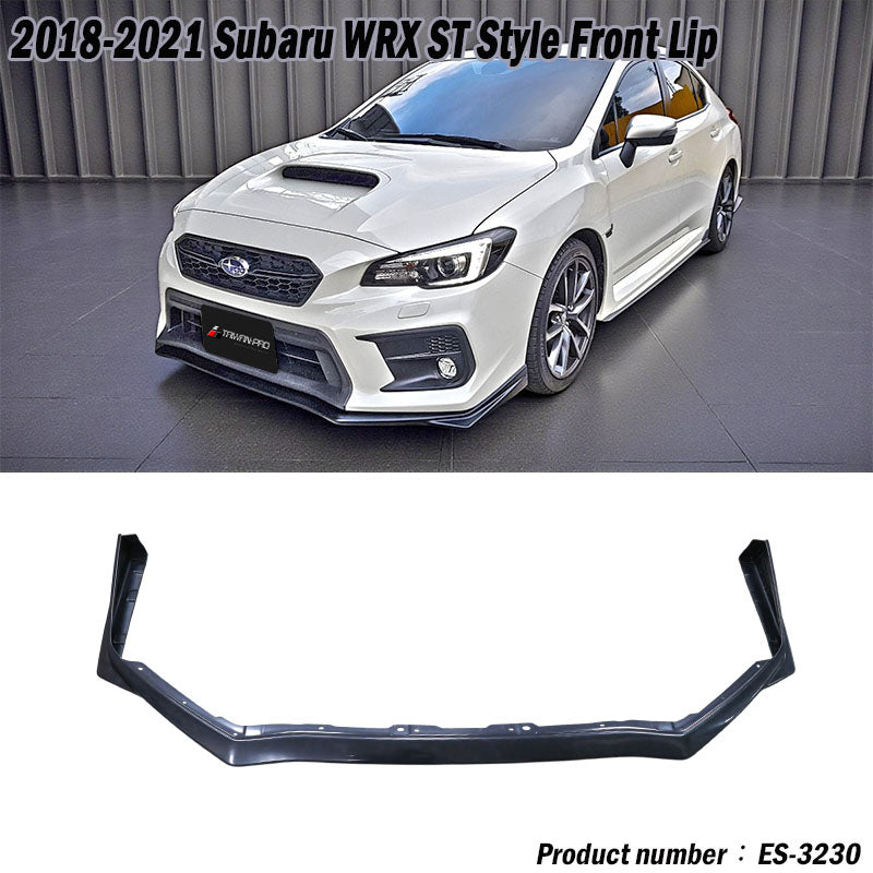ST款套裝 前下巴+側裙+後下巴+後下擾流板 2018-2021 Subaru WRX/STI