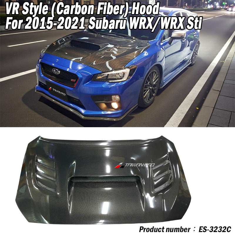 VR款引擎蓋 碳纖維卡夢 Carbon Fiber Subaru WRX/STI/Levorg