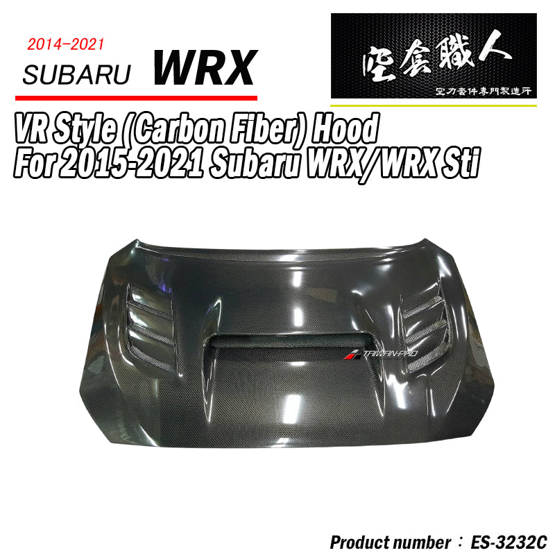 VR款引擎蓋 碳纖維卡夢 Carbon Fiber Subaru WRX/STI/Levorg