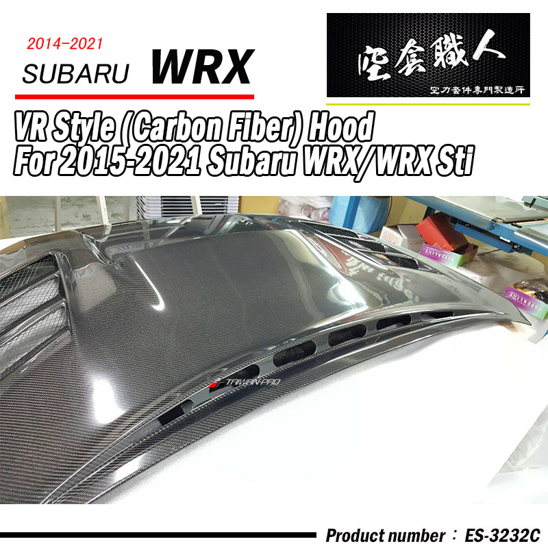 VR款引擎蓋 碳纖維卡夢 Carbon Fiber Subaru WRX/STI/Levorg