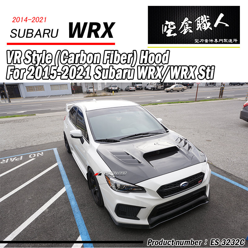 VR款引擎蓋 碳纖維卡夢 Carbon Fiber Subaru WRX/STI/Levorg