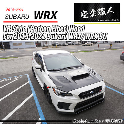 VR款引擎蓋 碳纖維卡夢 Carbon Fiber Subaru WRX/STI/Levorg