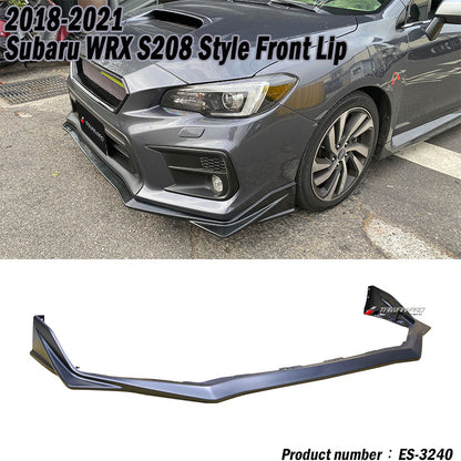 S208款前下巴定風翼 2018-2021 Subaru WRX/STI