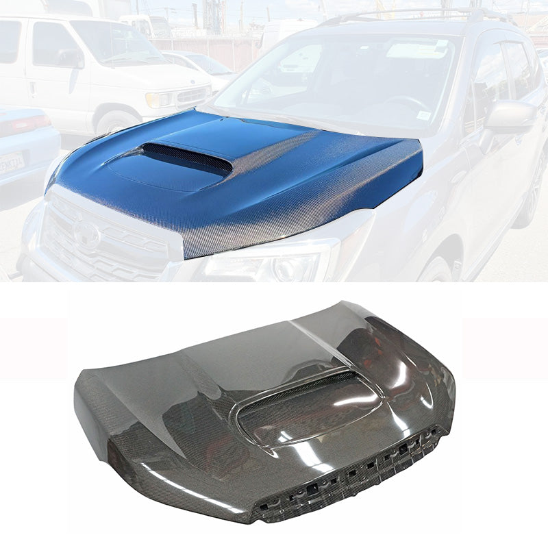 ST款引擎蓋 碳纖維 Carbon Fiber / FRP 底漆 2014-2018 Subaru Forester XT