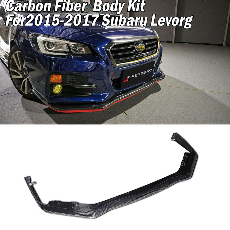 ST款套裝組 前下巴+側裙+後下巴+後下擾流板 碳纖維卡夢 Carbon Fiber 2015-2017 Subaru Levorg