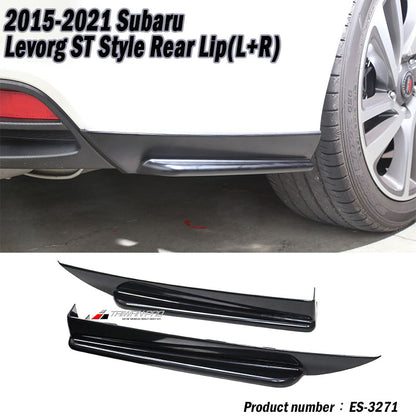 ST款套裝組   前下巴+側裙+後下巴+後下擾流板 2015-2016 Subaru Levorg