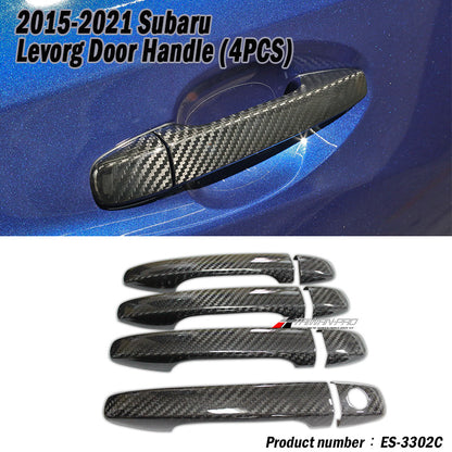 把手蓋飾蓋 碳纖維熱壓卡夢 Dry Carbon 2015-2021 Subaru Levorg