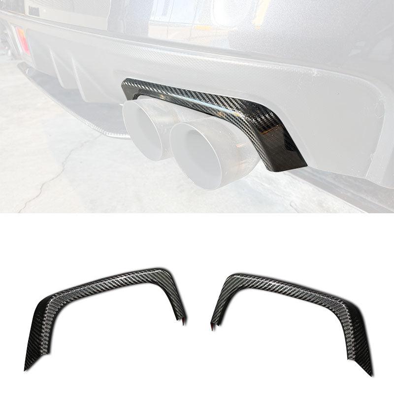 排氣管飾蓋 碳纖維熱壓卡夢 Dry Carbon  2014-2021 Subaru WRX/ STI