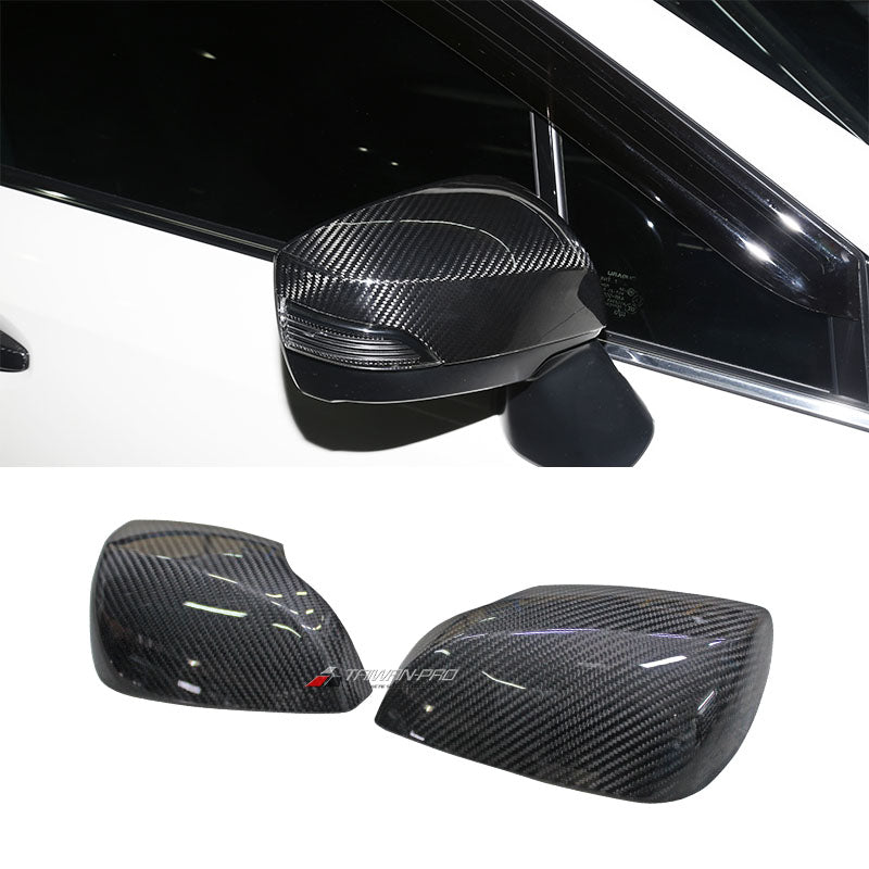 後視鏡飾蓋 碳纖維熱壓卡夢 Dry Carbon  2014-2021 SUBARU WRX/STI