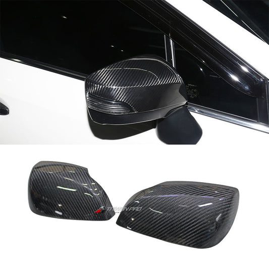 後視鏡飾蓋 碳纖維熱壓卡夢 Dry Carbon  2014-2021 SUBARU WRX/STI