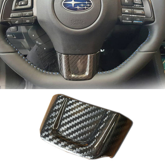 方向盤飾蓋 碳纖維熱壓卡夢 Dry Carbon  2014-2021 WRX