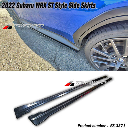 ST款套裝組 前下巴+側裙+後下巴 +後擾流板 2022-2026 Subaru WRX