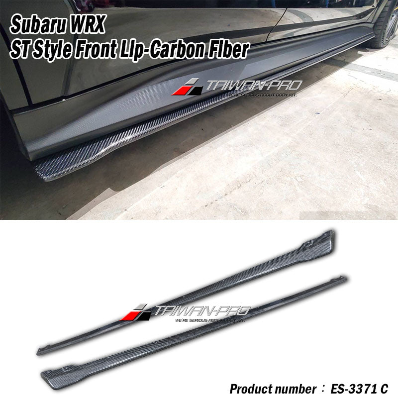 ST款側裙 碳纖維卡夢 Carbon Fiber 2022-2026 Subaru WRX 4門