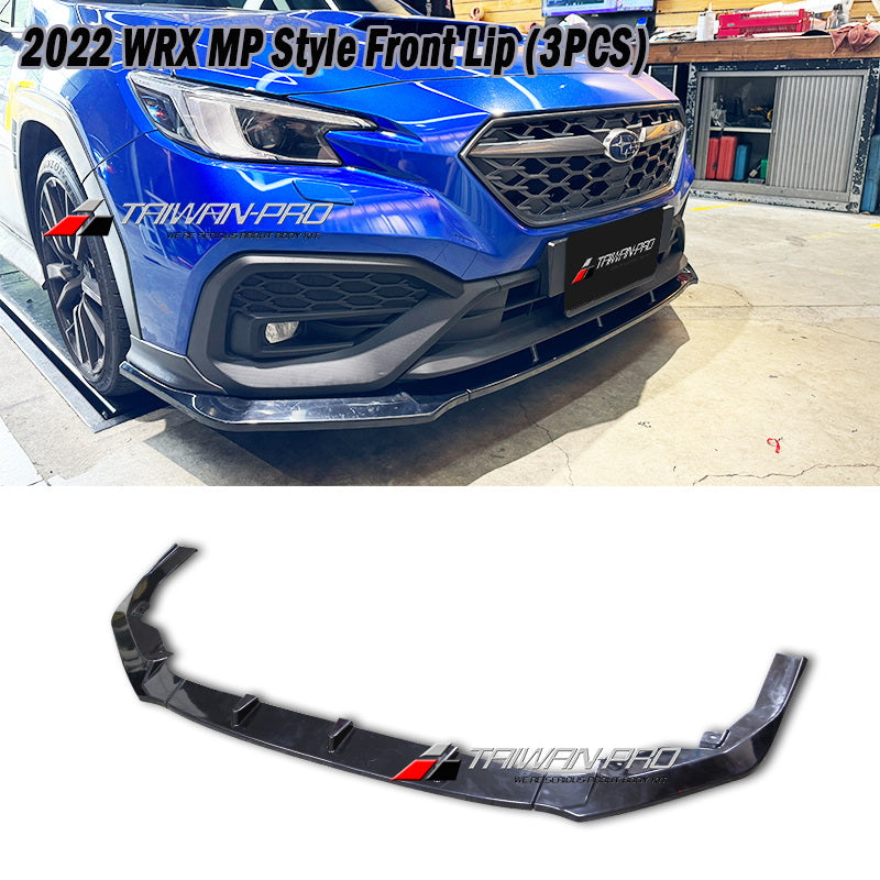 MP款三片式前下巴定風翼 2022-2026 Subaru WRX