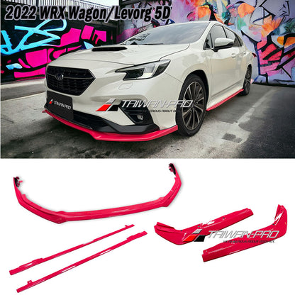 ST款套裝 前下巴 後下巴 側裙 後下定風翼 2022-2026  Subaru  WRX Wagon
