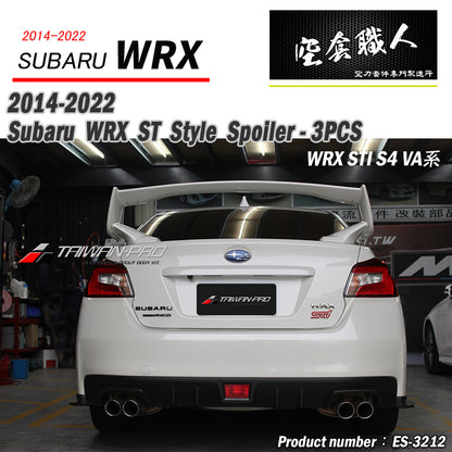 ST Style Spoiler 2014-2021 Subaru WRX/STI