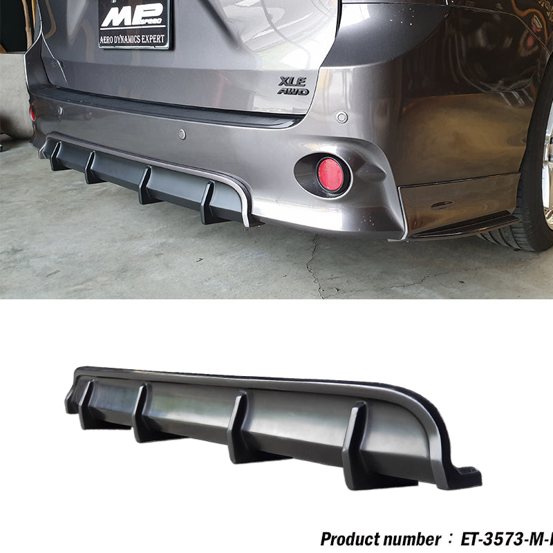 MP款二片式後下巴+中板後下巴 2011-2020 Toyota Sienna SE