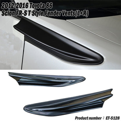 T款葉子板飾板 碳纖維熱壓 Dry Carbon 2012-2016 Subaru BRZ/Toyota 86/Scion FR-S