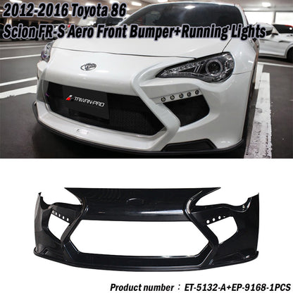 Aero 前保桿  2012-2016 Subaru BRZ /Toyota 86/Scion FR-S
