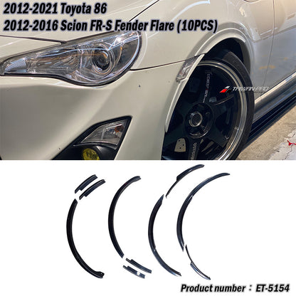 輪弧 2012-2021 Subaru BRZ/Toyota 86/Scion FR-S