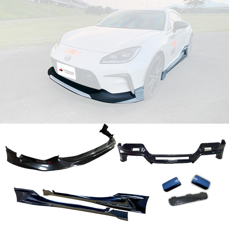 T-Style Kit Front Lip Rear Lip Side Skirts Rear Diffuser 2021-2026 Toyota 86