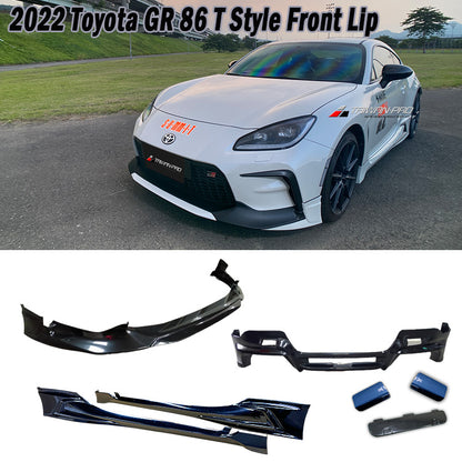 T-Style Kit Front Lip Rear Lip Side Skirts Rear Diffuser 2021-2026 Toyota 86