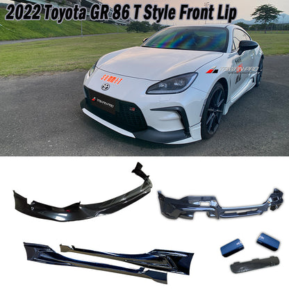 T-Style Kit Front Lip Rear Lip Side Skirts Rear Diffuser 2021-2026 Toyota 86