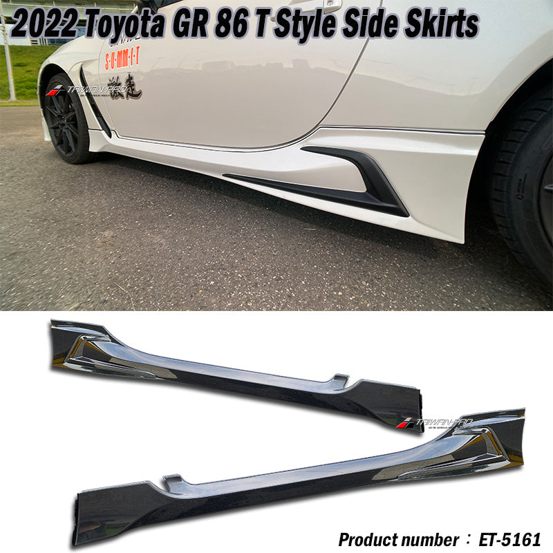T-Style Kit Front Lip Rear Lip Side Skirts Rear Diffuser 2021-2026 Toyota 86