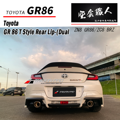 T-style Rear Diffuser 2021-2026 Toyota 86
