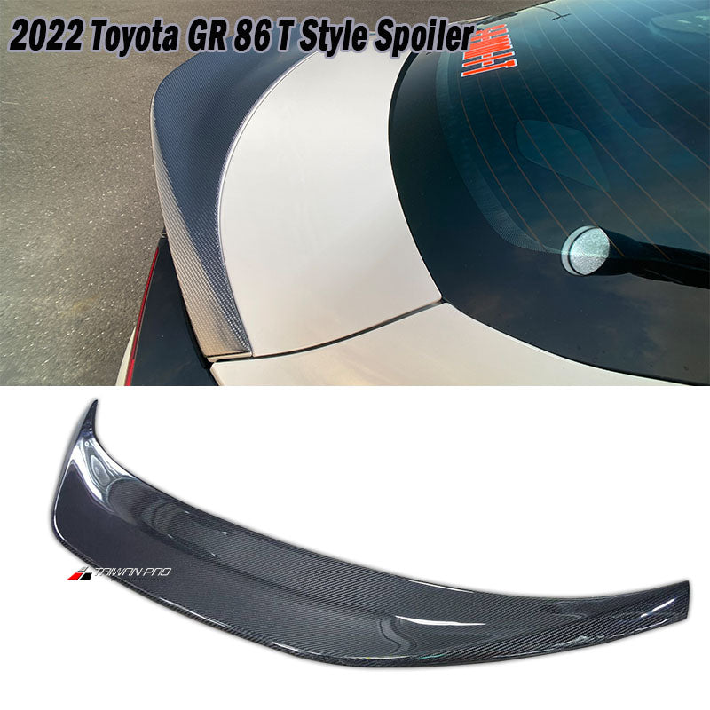 T款尾翼 碳纖維卡夢 Carbon Fiber/ABS 2022-2026 Toyota GR86 / Subaru BRZ