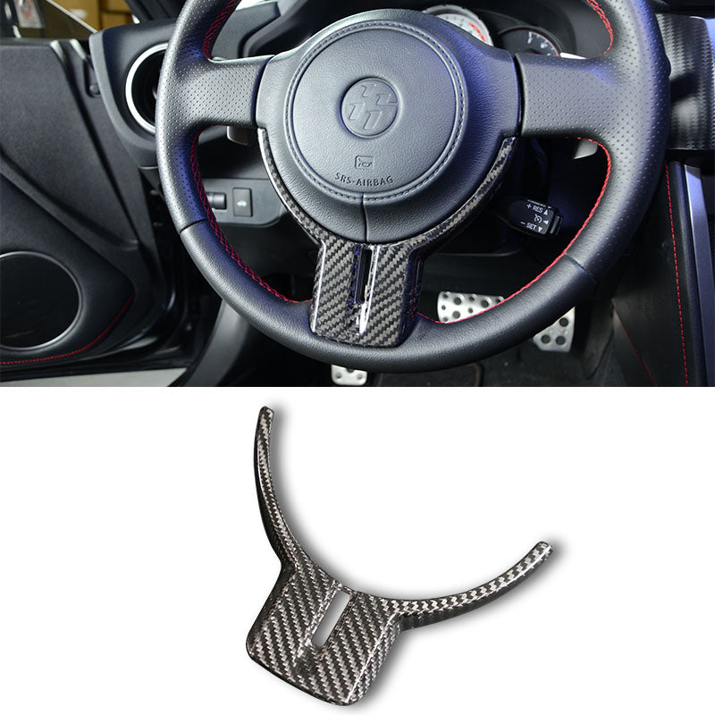 方向盤飾蓋 碳纖維熱壓 Dry Carbon2012-2021 Subaru BRZ/Toyota 86/Scion FR-S