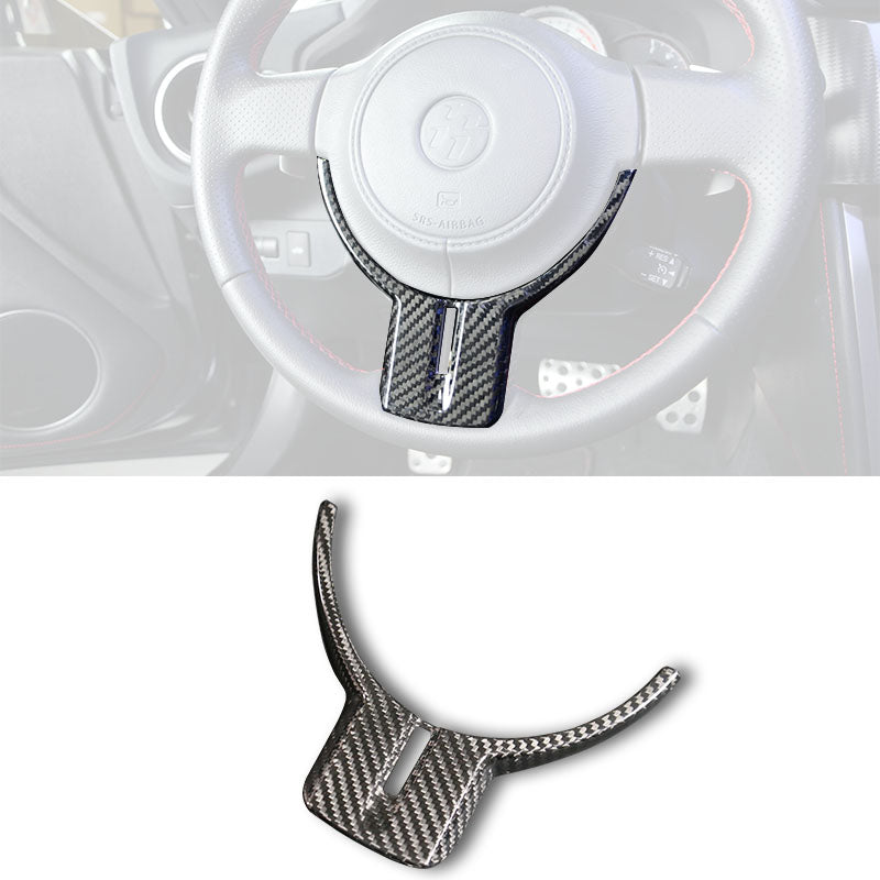 方向盤飾蓋 碳纖維熱壓 Dry Carbon2012-2021 Subaru BRZ/Toyota 86/Scion FR-S
