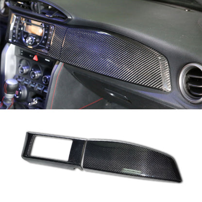 副駕置物箱蓋+音響飾板  碳纖維熱壓 Dry Carbon2012-2016 Subaru BRZ/Toyota 86/Scion FR-S