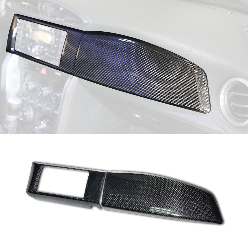 副駕置物箱蓋+音響飾板  碳纖維熱壓 Dry Carbon2012-2016 Subaru BRZ/Toyota 86/Scion FR-S