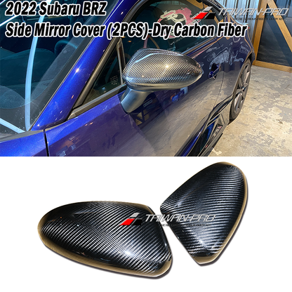 後視鏡蓋飾蓋 碳纖維熱壓 Dry Carbon  2022-2026 Toyota GR86/Subaru BRZ