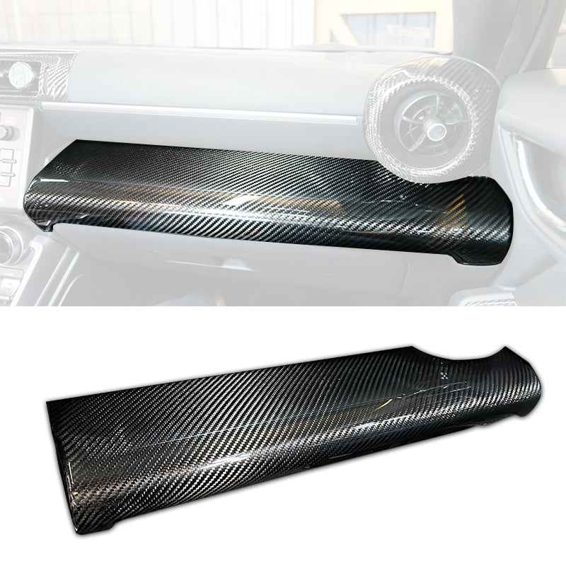 副駕邊手套箱上蓋飾蓋  碳纖維熱壓 Dry Carbon  2022-2026 Toyota GR86/Subaru BRZ
