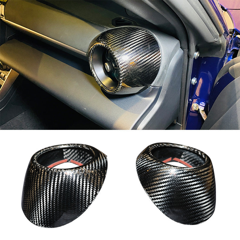 冷氣出風口圓形飾蓋 碳纖維熱壓 Dry Carbon  2022-2026 Toyota GR86/Subaru BRZ