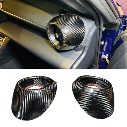 冷氣出風口圓形飾蓋 碳纖維熱壓 Dry Carbon  2022-2026 Toyota GR86/Subaru BRZ