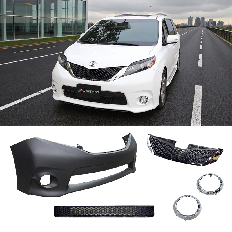 SE樣式前保桿 2011-2017 Toyota Sienna