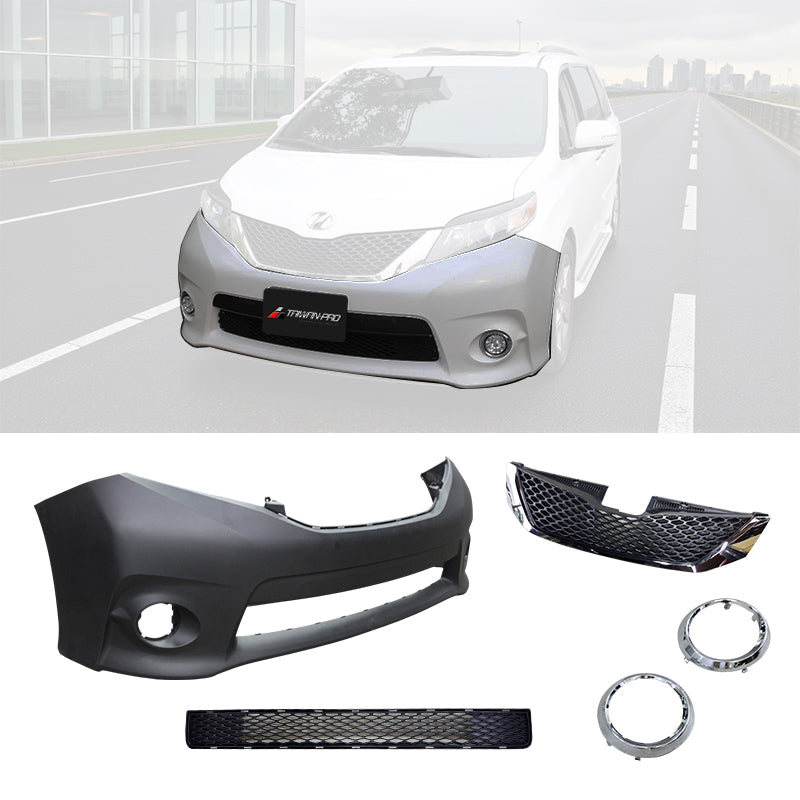 SE樣式前保桿 2011-2017 Toyota Sienna