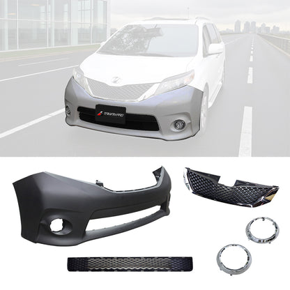SE樣式前保桿 2011-2017 Toyota Sienna